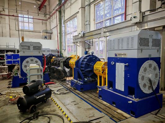 Sistema de banco de ensayo de tipo dinamómetro de transmisión SSCD500-1500/3800 500kW 3183 Nm