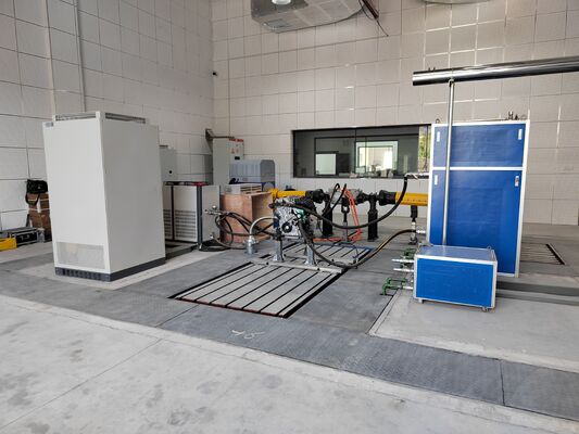 Sistema de banco de ensayo de tipo dinamómetro de transmisión de automóviles de pasajeros de 250 kW