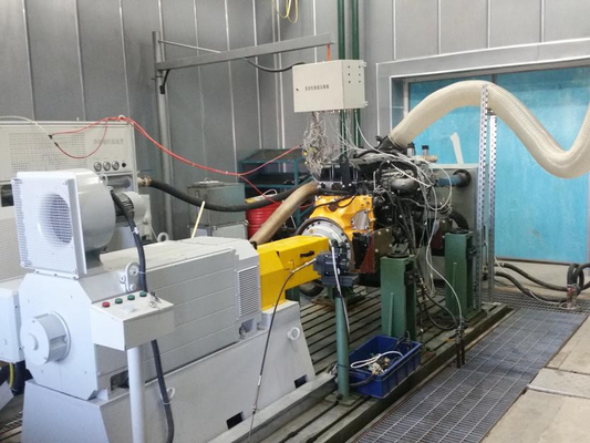 Sistema de ensayo de motores diesel de fabricación propia de Seelong para medir potencia y par