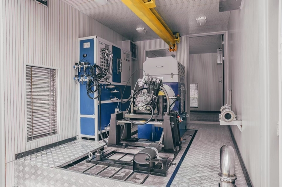SSCH120-3000/15000 Banco de ensayo del dinamómetro de corriente alterna para ensayos de motores de vehículos de nueva energía instalados en contenedores
