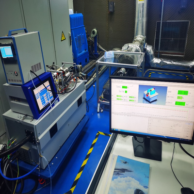 SSCH11-25000/50000 ±0.2%FS 11kW 64Nm 50000rpm Alta precisión de bajo costo Sistema de banco de pruebas de rendimiento del motor turborreactor para medir el rendimiento del motor de aeronaves