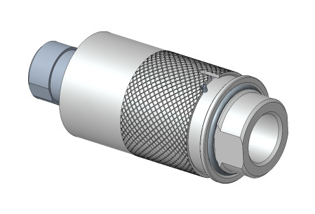 Serie TF230 Bien elaborado acero inoxidable roscado y aleación de aluminio Tipo de manga de conexión rápida