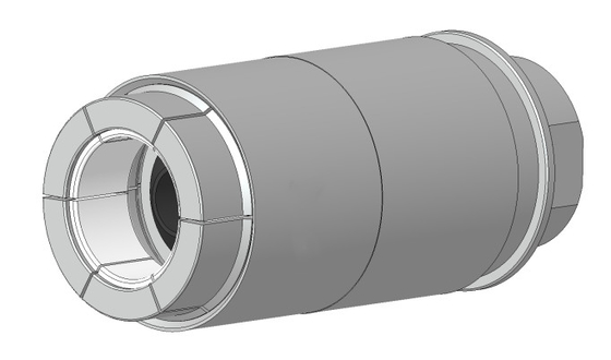 Tipo de abrazadera de manga de acero inoxidable de acoplamiento rápido TF530