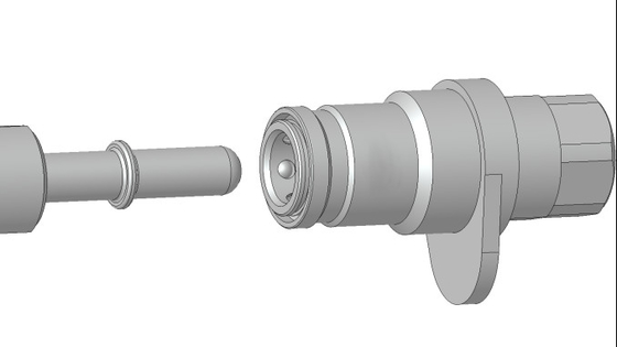 Tipo de acoplamiento de conexión rápida de acero inoxidable de manga de acero de la serie TF531 (especial para puerto de tubería de combustible)