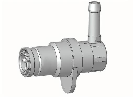 Tipo de acoplamiento de conexión rápida de acero inoxidable de manga de acero de la serie TF531 (especial para puerto de tubería de combustible)