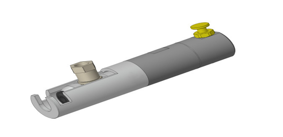 Tipo de acoplamiento de conexión rápida de material de aleación de aluminio de la serie TF550
