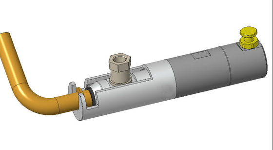 Tipo de acoplamiento de conexión rápida de material de aleación de aluminio de la serie TF550