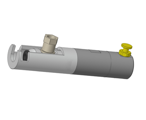 Tipo de acoplamiento de conexión rápida de material de aleación de aluminio de la serie TF550
