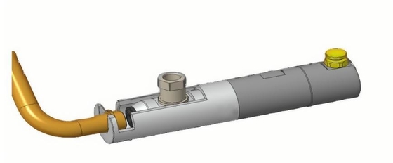 Tipo de acoplamiento de conexión rápida de material de aleación de aluminio de la serie TF550