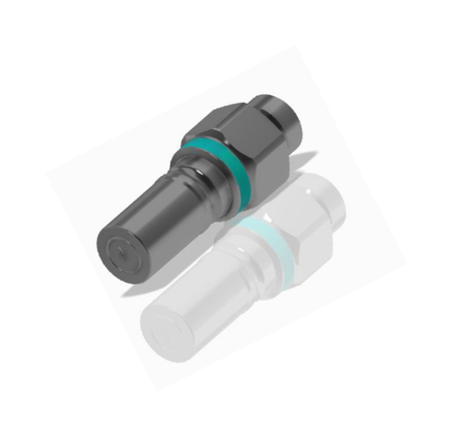 Conector de fluido de empuje-tirada de la serie TFB de aleación de aluminio o latón de acero inoxidable sin fugas