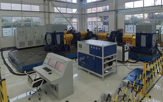 Sistema de banco de ensayo de tipo dinamómetro de transmisión SSCD500-1500/3800 500kW 3183 Nm
