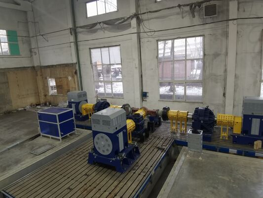 Sistema de banco de ensayo de tipo dinamómetro de transmisión SSCD500-1500/3800 500kW 3183 Nm