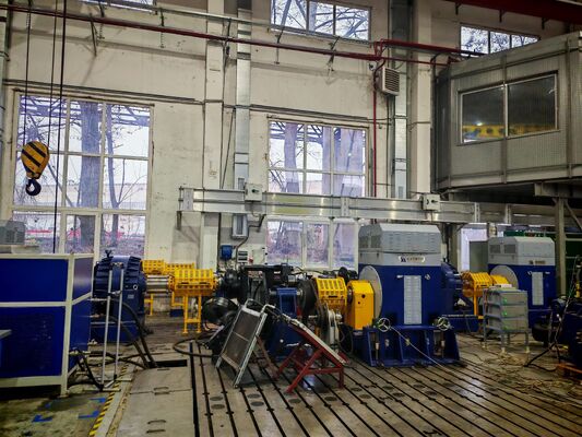 SSCD630-1800/4000 630kW 3342Nm Tipo de transmisión de trabajo pesado Sistema de banco de prueba de dinamómetro