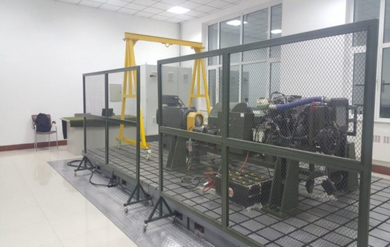 SSCD60-1000/4000 ±0.2%FS 4000RPM 60kW Certificado CE Sistema estándar de banco de pruebas de dinamómetro eléctrico de alta precisión para motores diesel