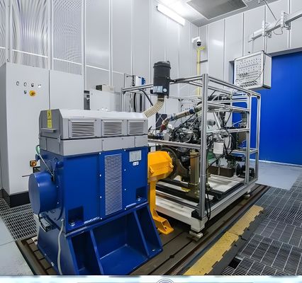 Banco de pruebas de dinamómetro eléctrico para motor diésel SSCD300-1500-3200 de alta precisión de medición de par, bajo mantenimiento