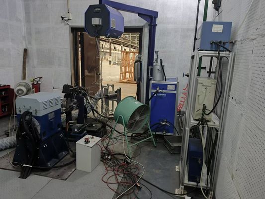 Sistema de banco de pruebas de dinamómetro eléctrico para motor de gasolina de 120kW con precisión de medición de 0.05%FS