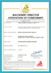 CHINA Seelong Intelligent Technology(Luoyang)Co.,Ltd certificaciones