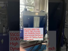 Banco de pruebas de dinamómetro eléctrico de alta precisión y alta fiabilidad de 350kW SSCG350-3000/7500