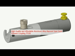 Alta calidad y precio asequible de aleación de aluminio bayoneta tipo acoplamiento de conexión rápida TF550