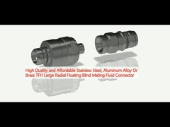 TFH radial flotante grande de alta calidad y asequible en acero inoxidable, aleación de aluminio o latón